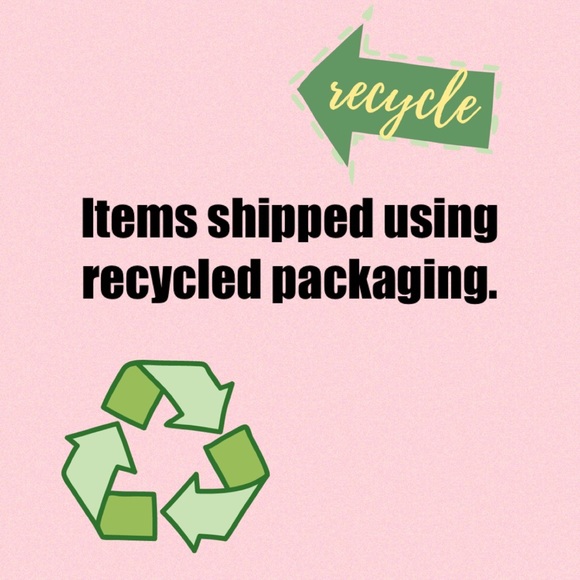 Items shipped using recycled packaging. - Picture 1 of 2